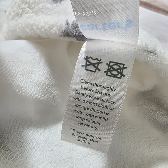 Carters Cow Calf Plush Lovey Mini Security Blanket Gray White 2024 - Picture 7 of 10